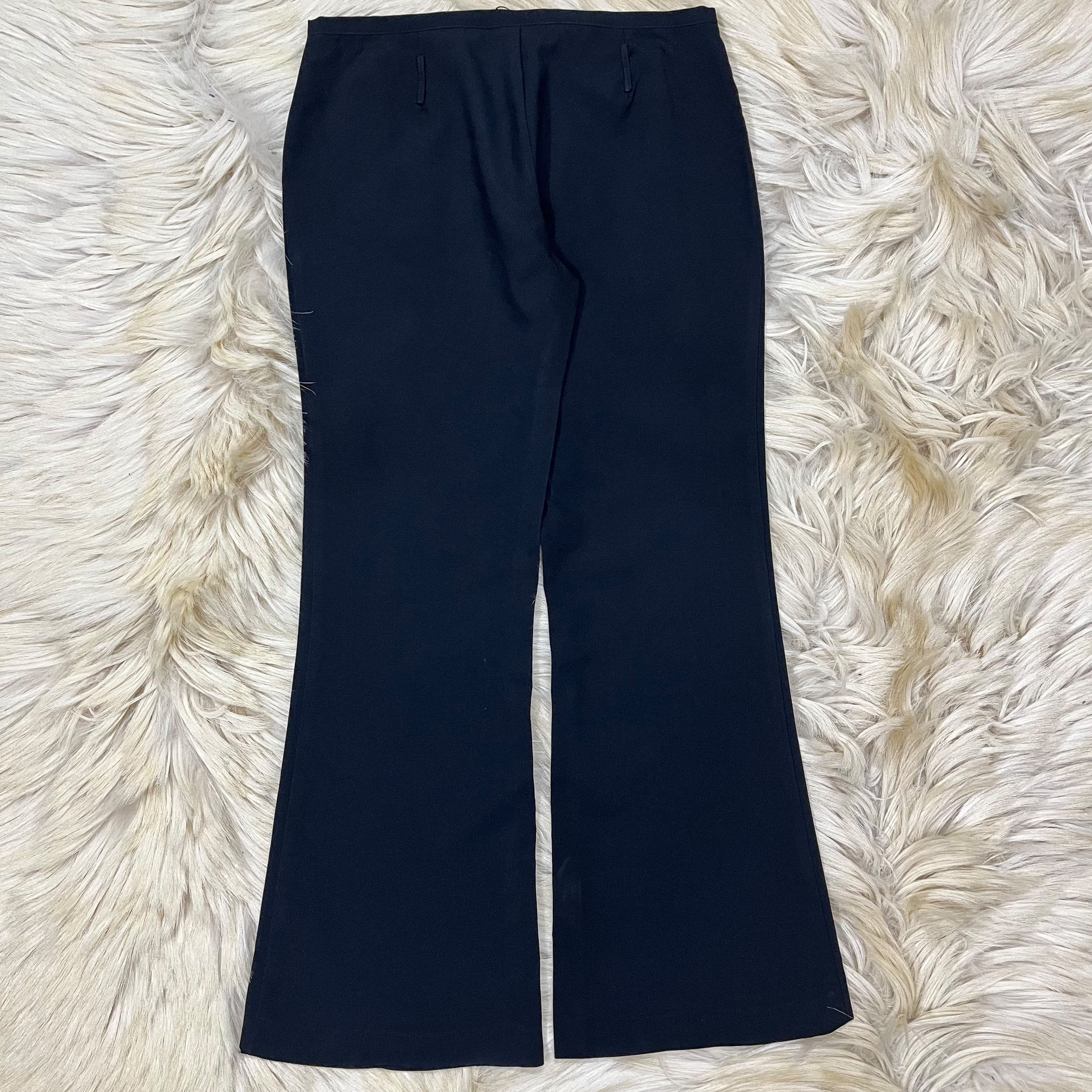 Black Baggy Formal Pants