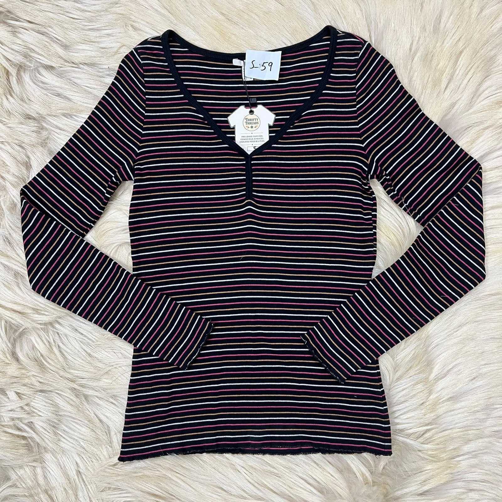 Emo Stripes Full Sleeves Top