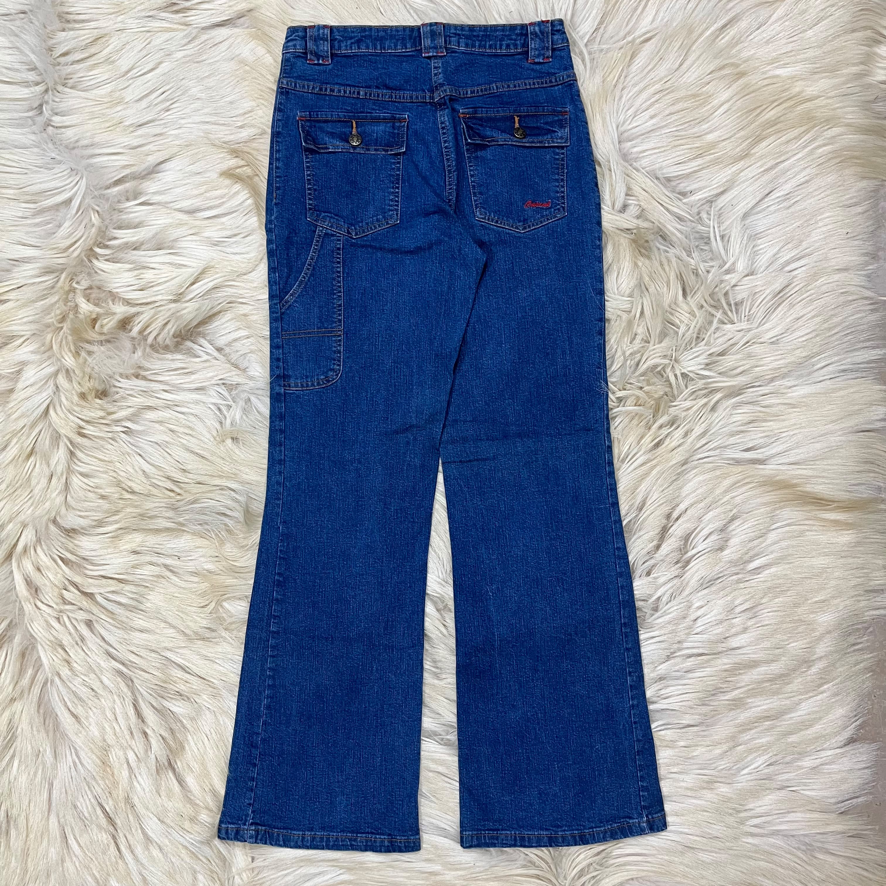 Cargo Style Denim Jeans
