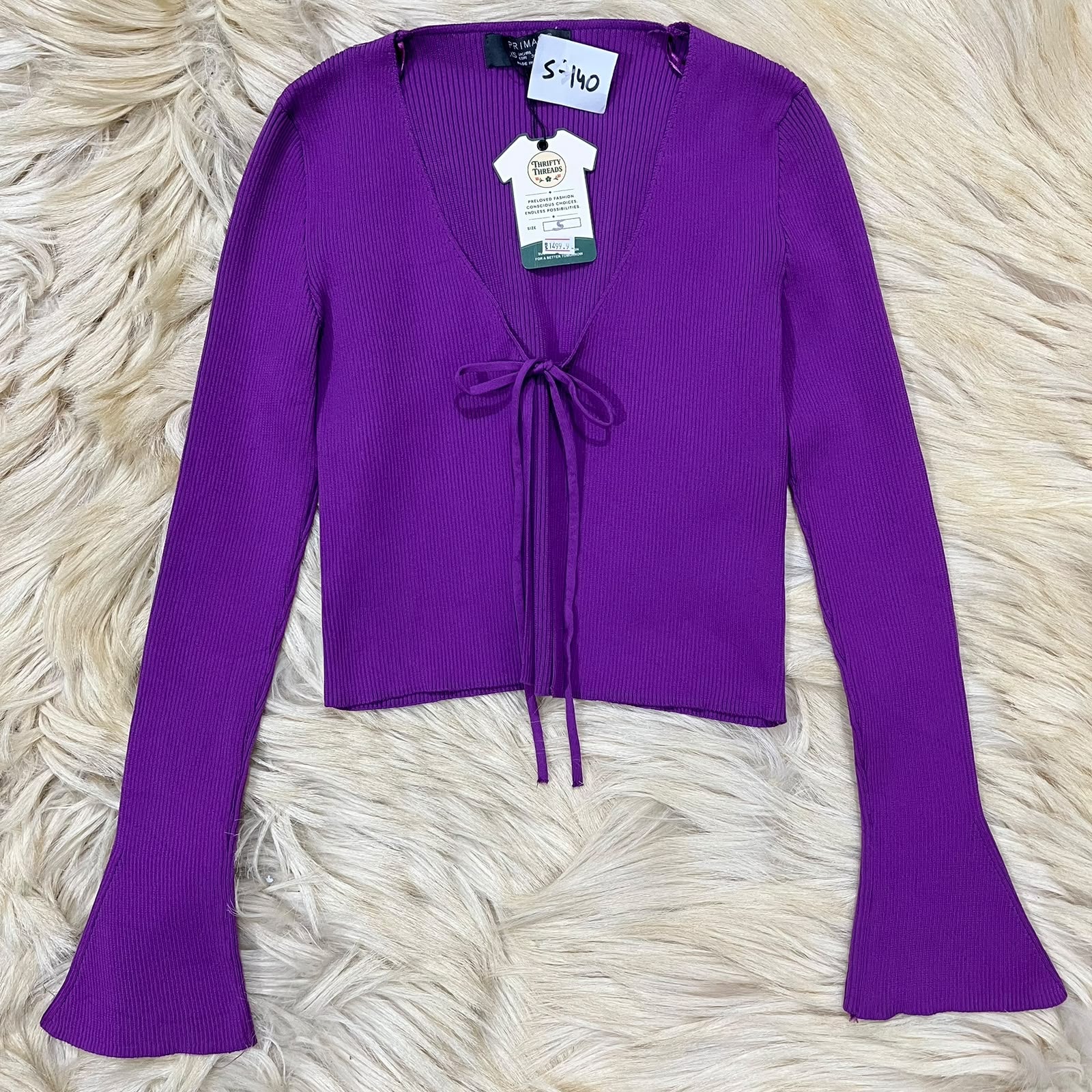 Purple Sweater Top