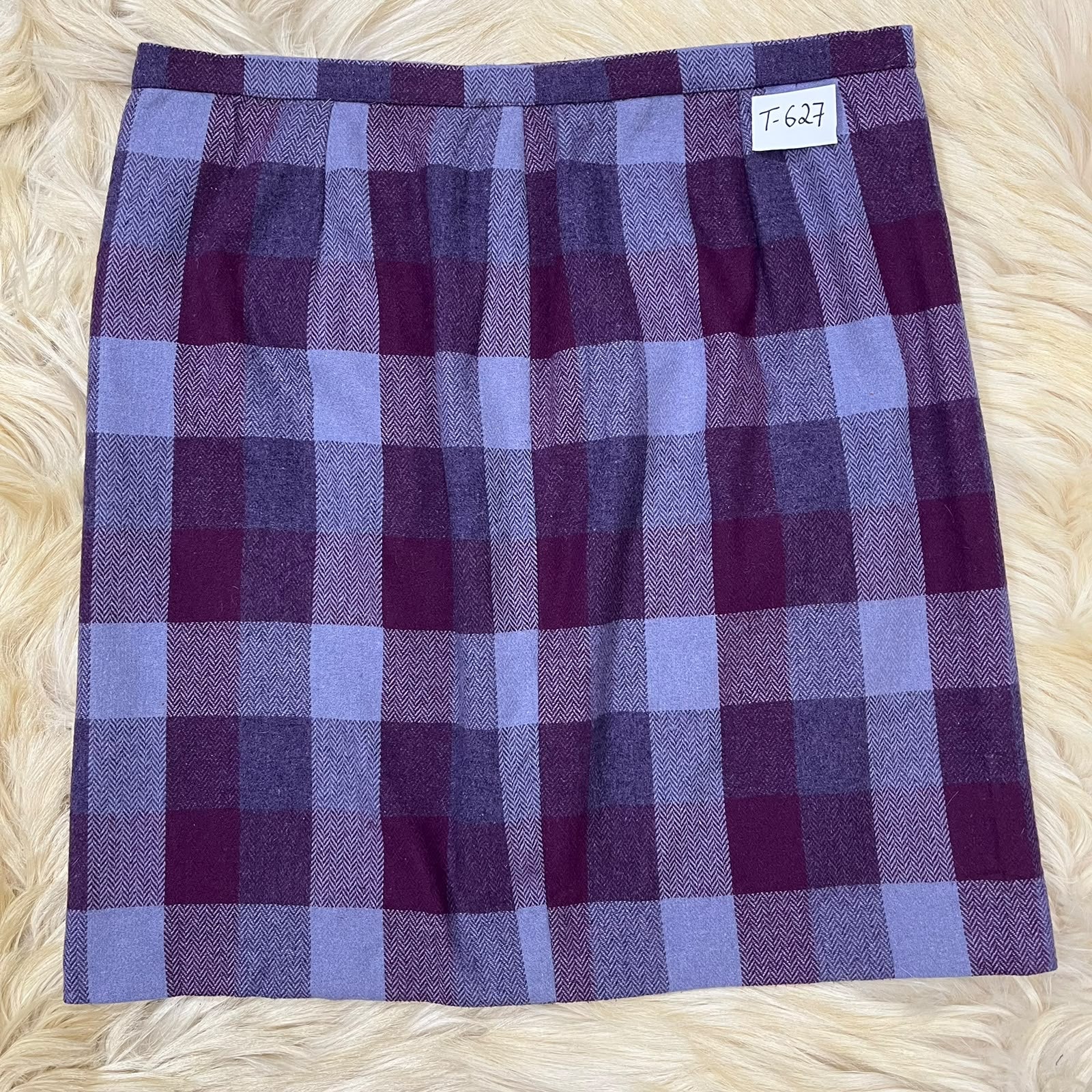Checkered Mini Skirt