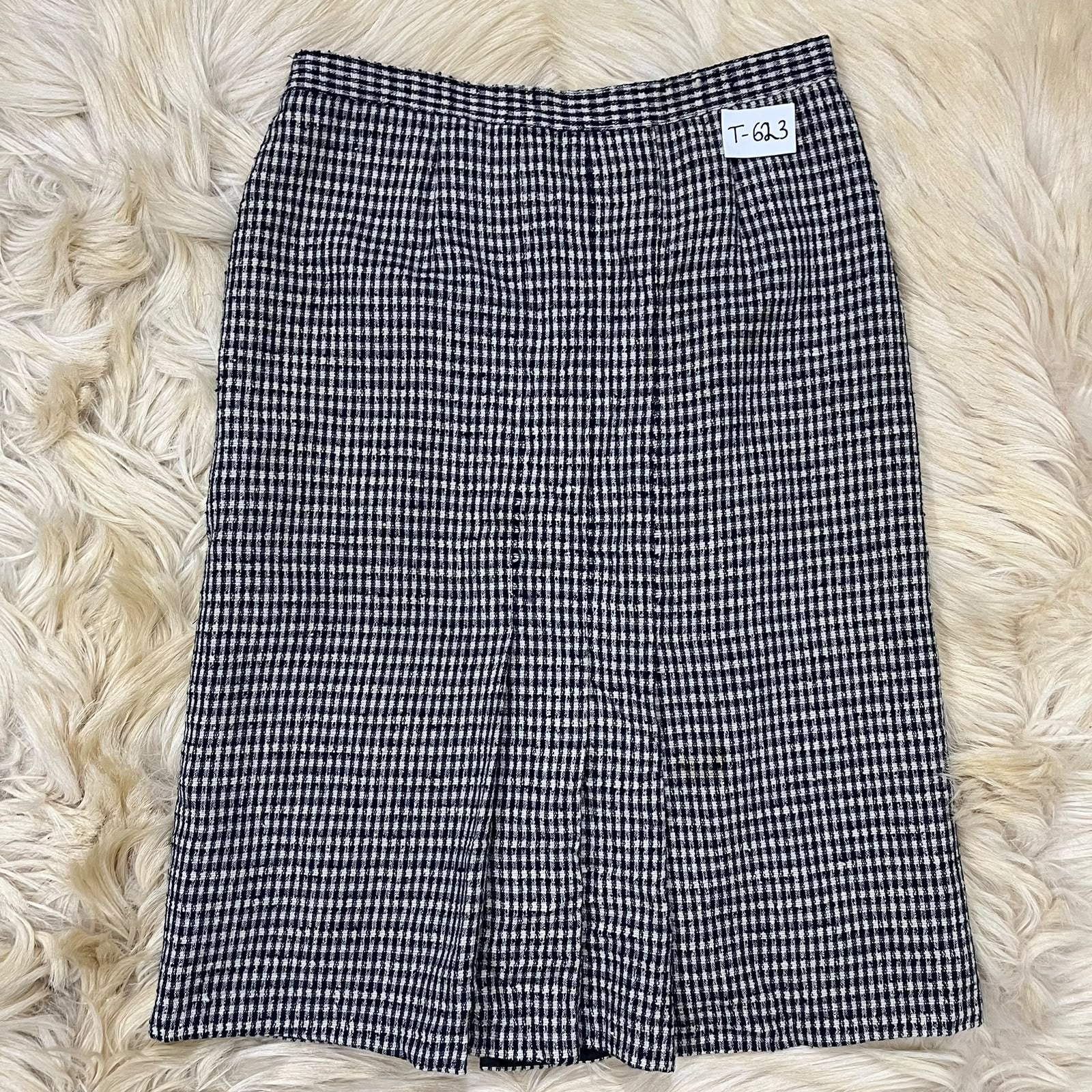 Black and White Winter Skirt