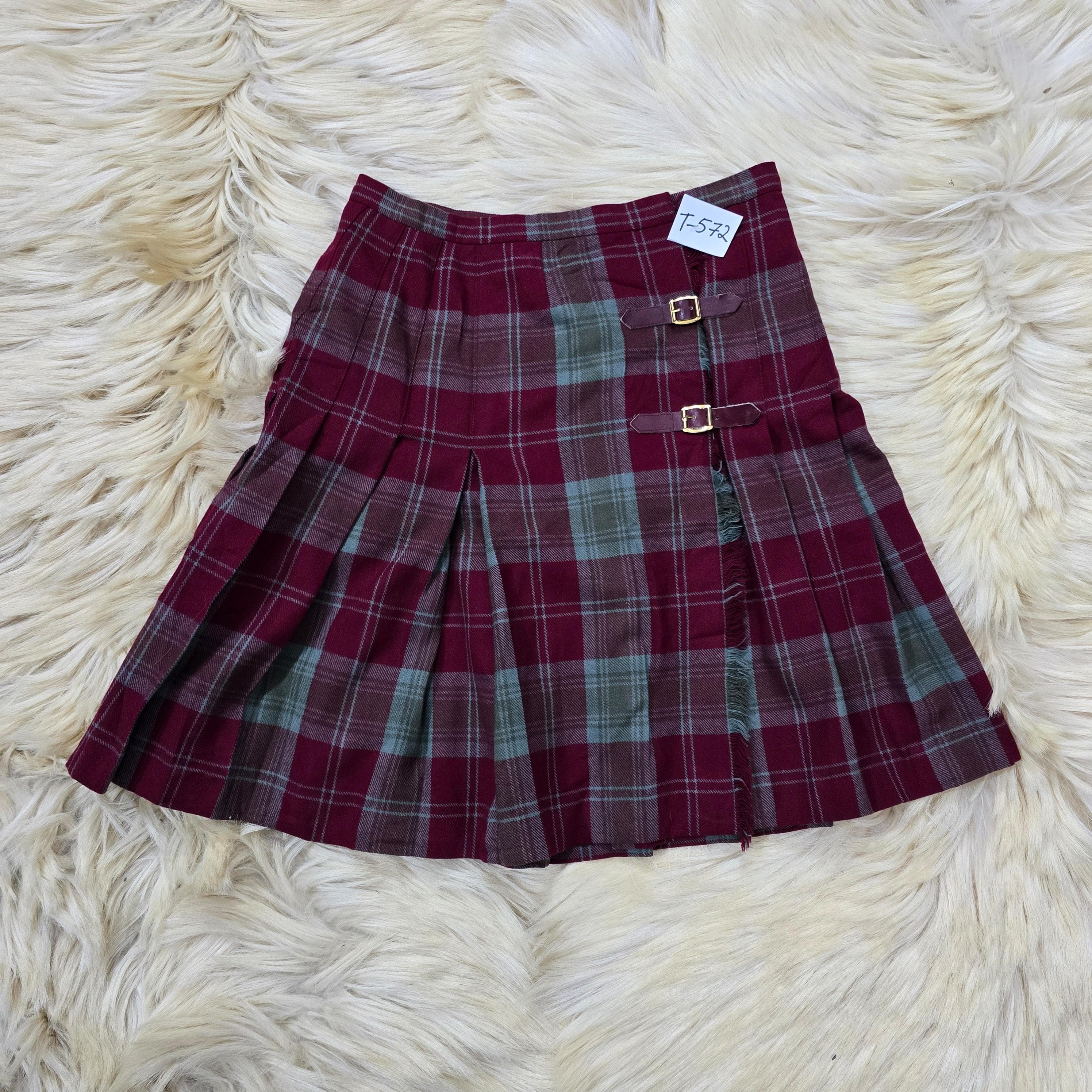 Punk Check Mini Skirt