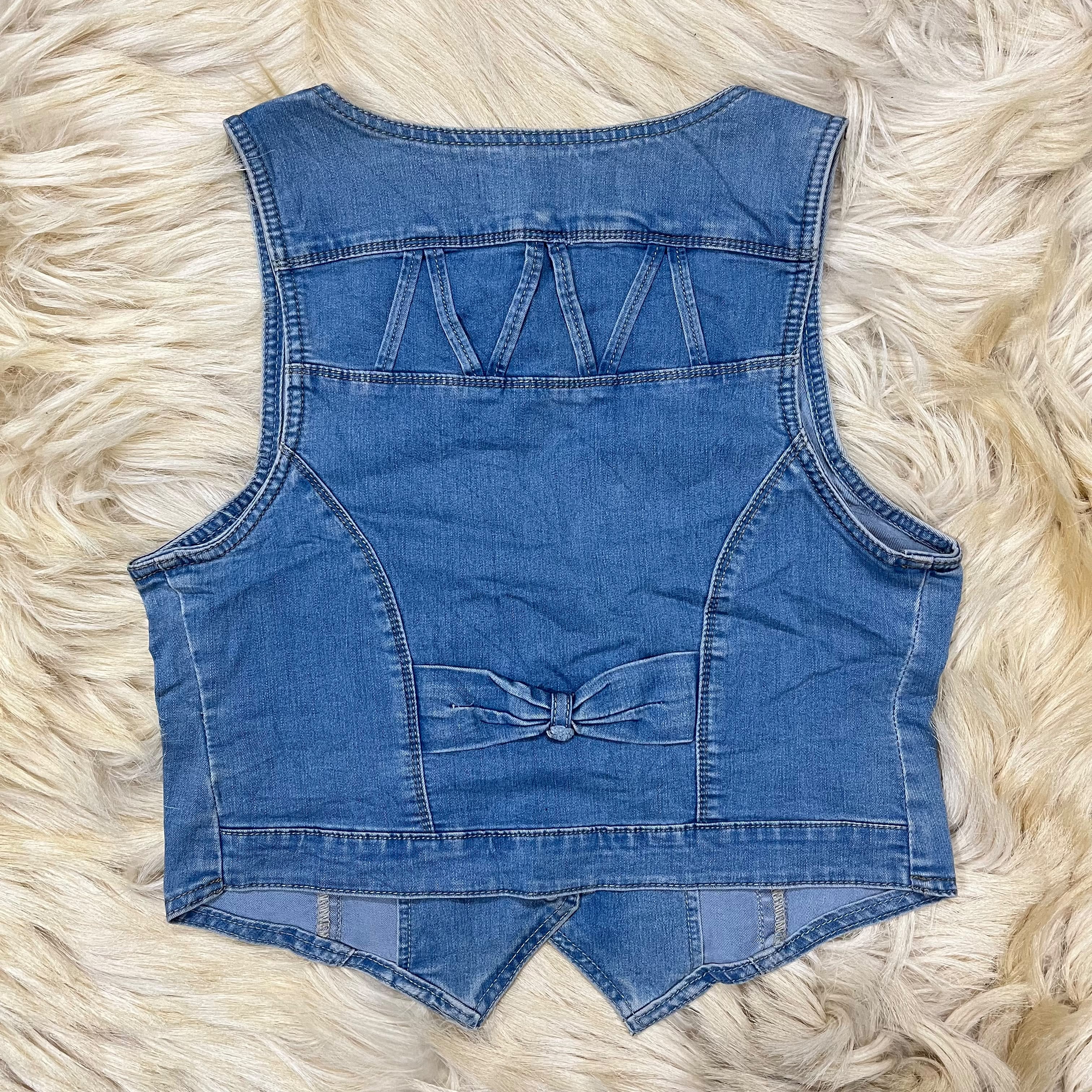 Acid Wash Waist Coat